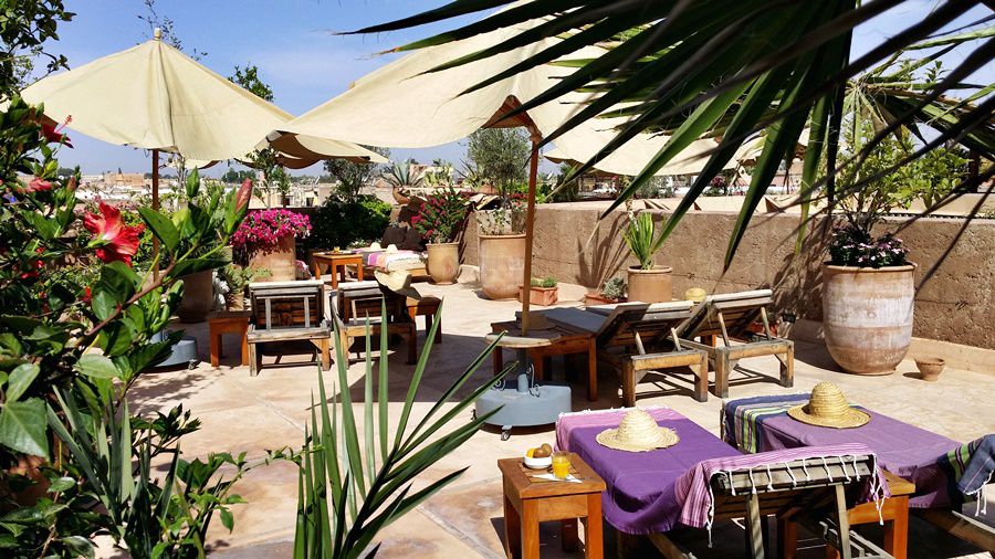 Riad Al Ksar & Spa Marraquexe Exterior foto